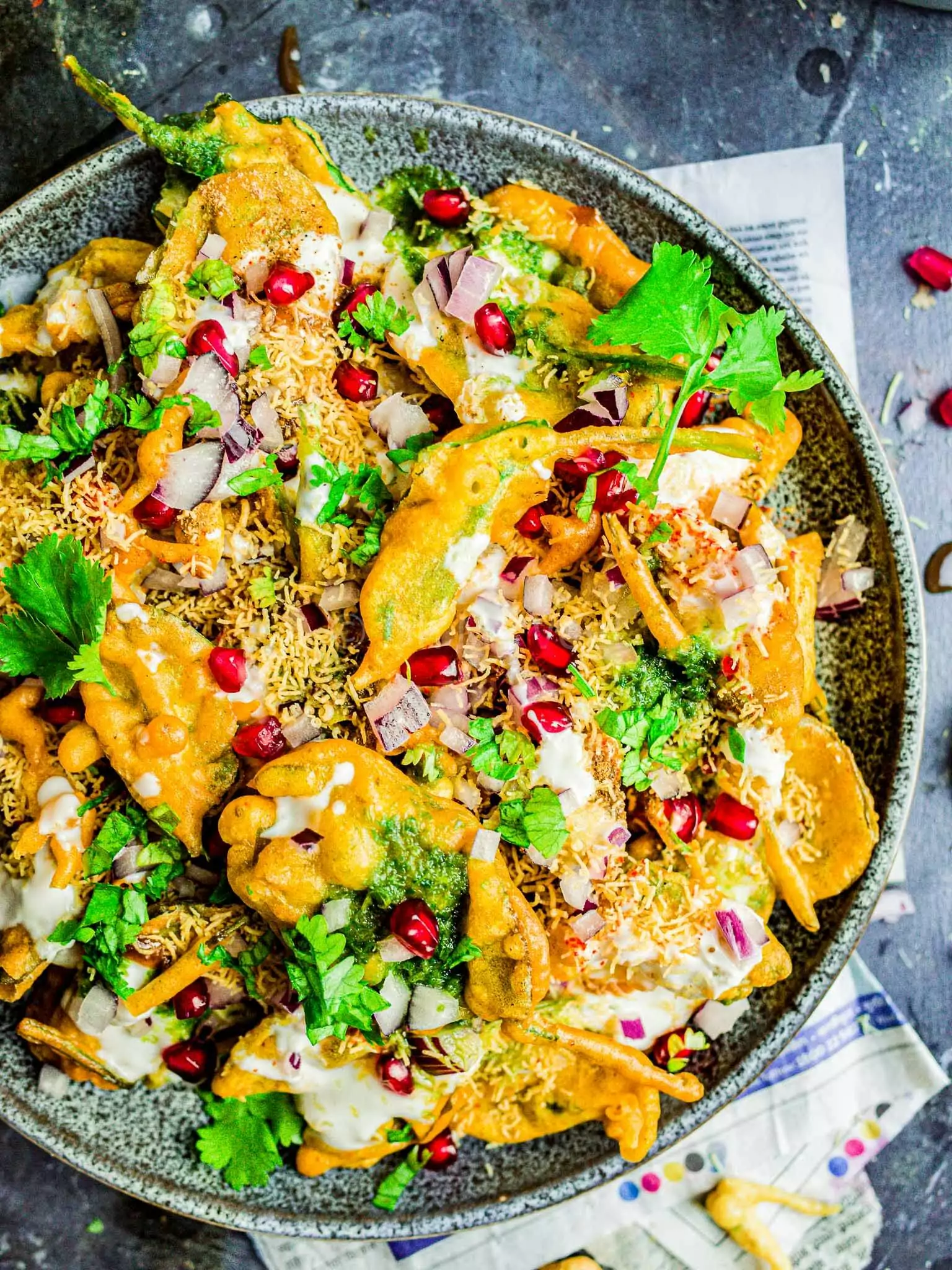Spinach Chaat